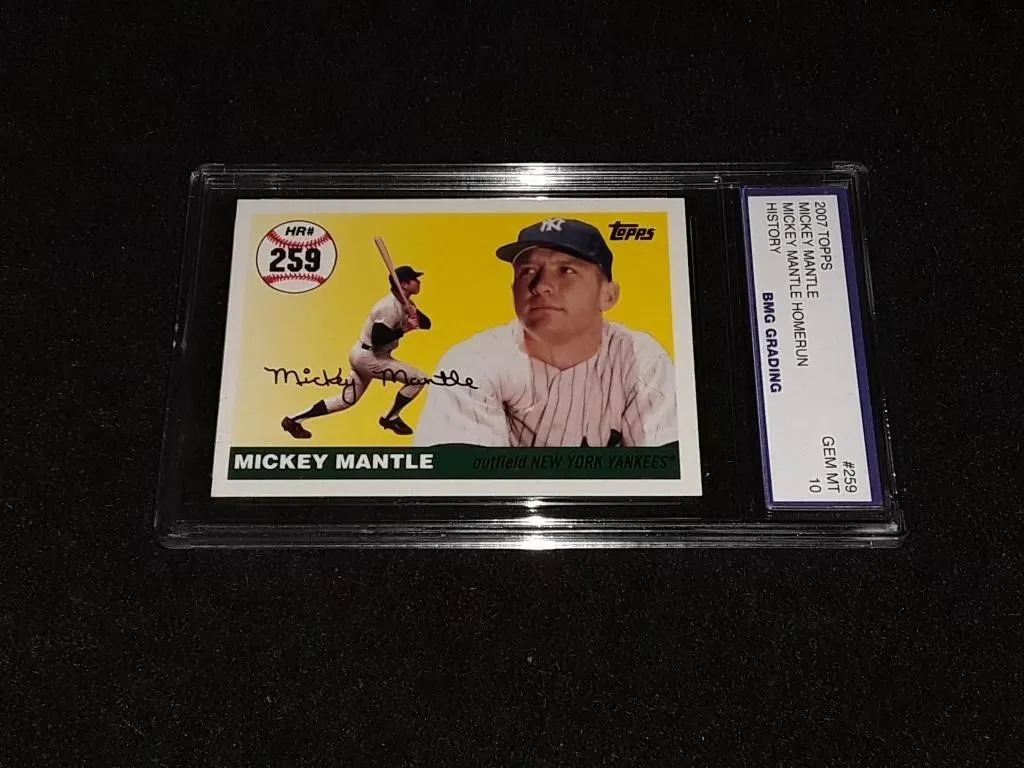 2007 Topps Mickey Mantle #259 GEM MT 10