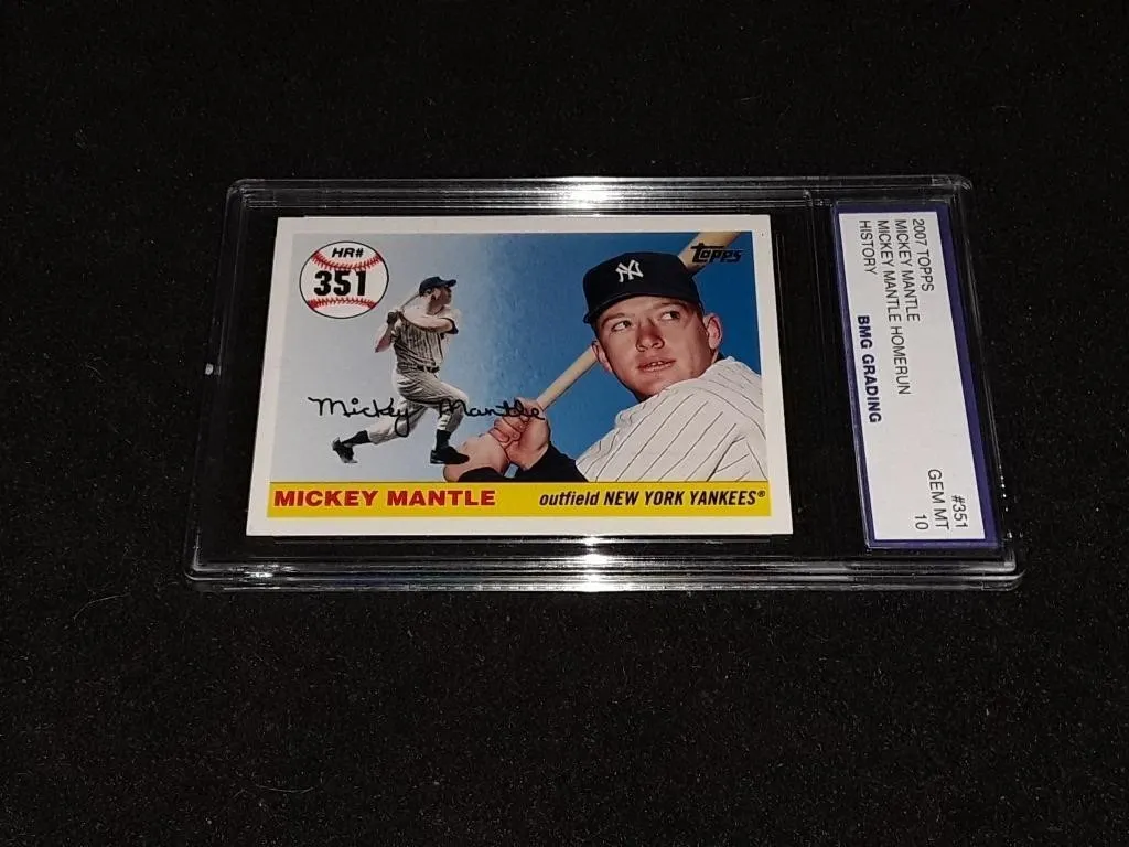 2007 Topps Mickey Mantle #351 GEM MT 10