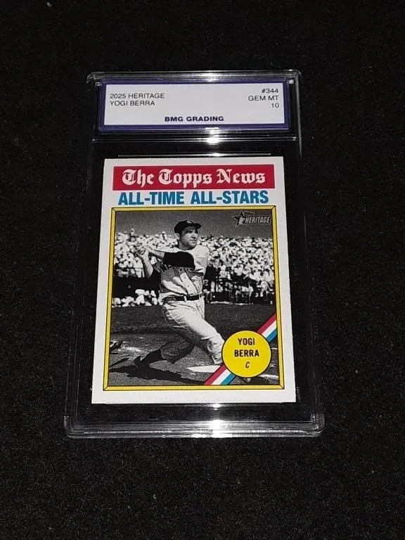 2025 Heritage Yogi Berra GEM MT 10