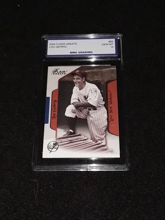 2003 Fleer Greats Lou Gehrig GEM MT 10