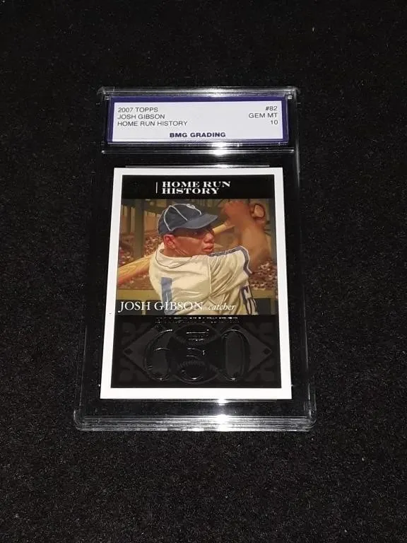 2007 Topps Josh Gibson GEM MT 10