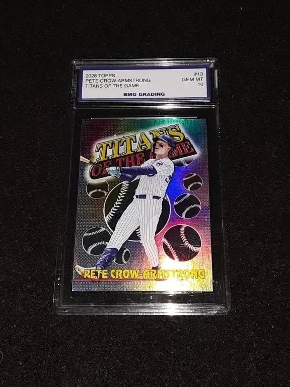 2026 Topps Pete Crow-Armstrong Titans GEM MT 10
