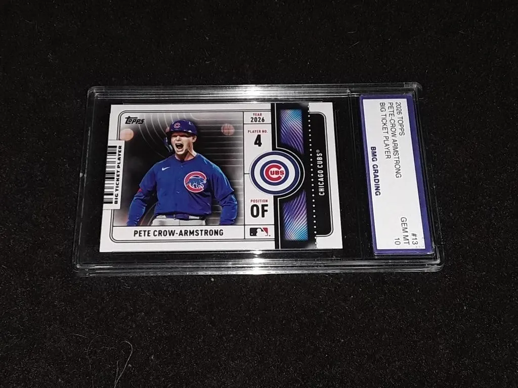 2026 Topps Pete Crow-Armstron #13 Big TIcket GEM M