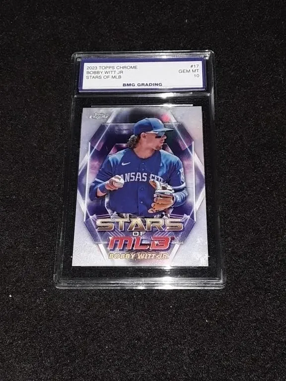 2023 Topps Chrome Bobby Witt Jr GEM MT 10