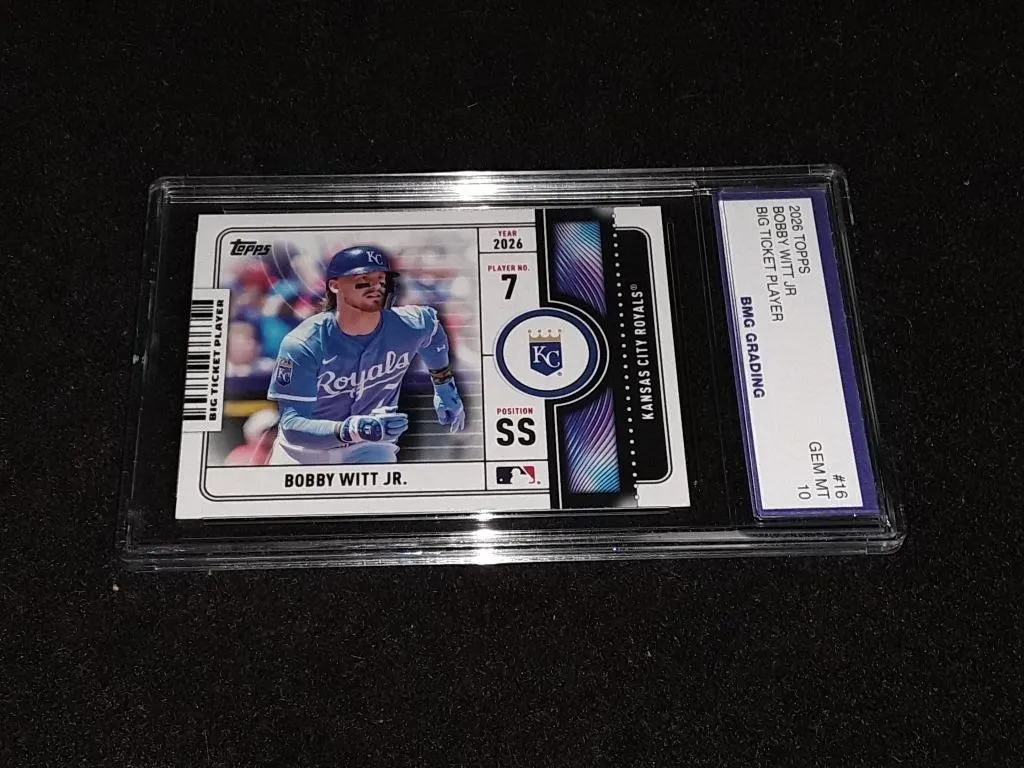 2026 Topps Bobby Witt Jr Big Ticket Player GEM MT