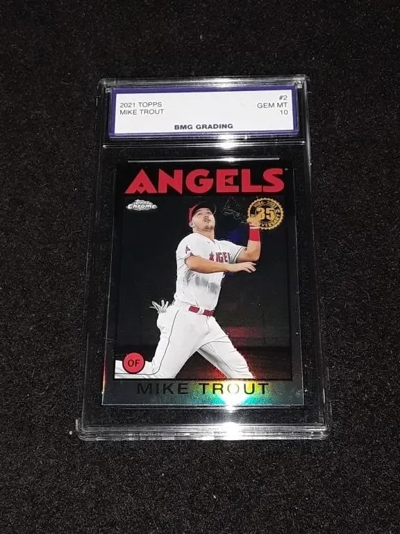 2021 Topps Mike Trout GEM MT 10