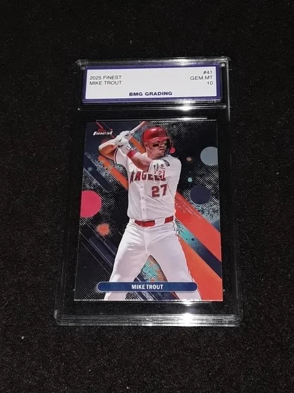 2025 Finest Mike Trout GEM MT 10