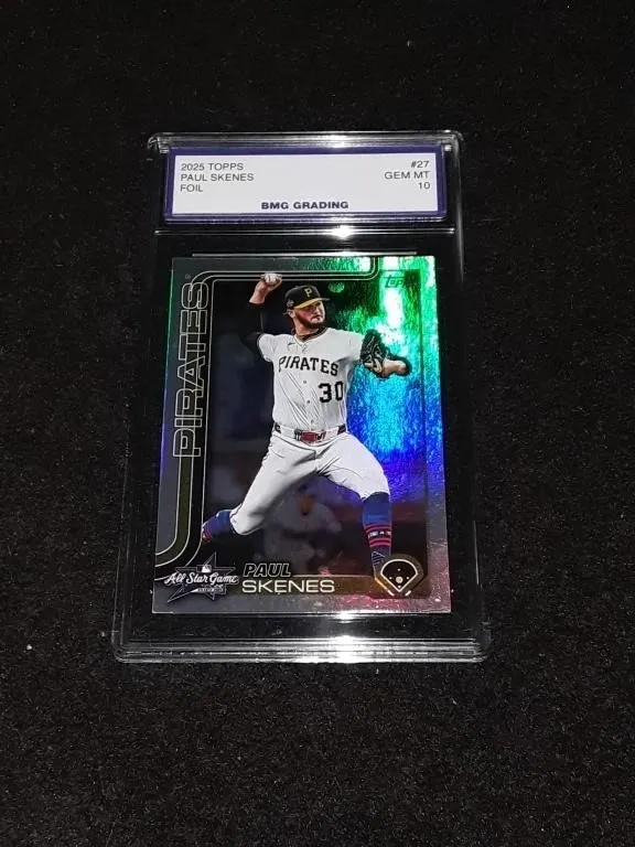 2025 Topps Foil Paul Skenes #27 GEM MT 10