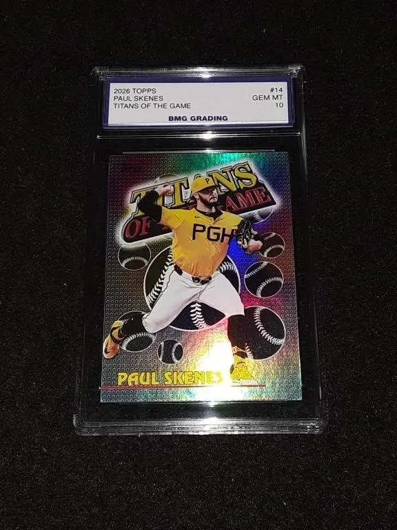 2026 Topps Paul Skenes GEM MT 10