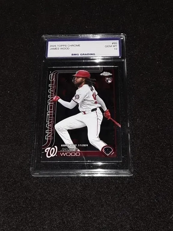2025 Topps Chrome James Woos RC GEM MT 10