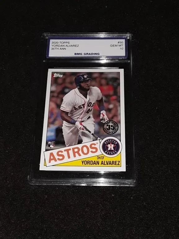 2020 Topps Yordan Alvarez 35th Ann GEM MT 10