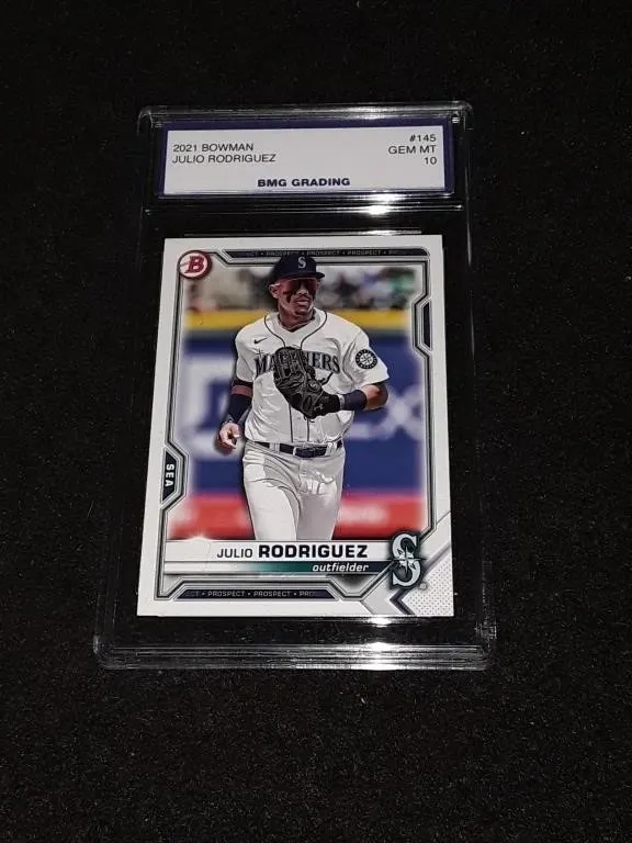 2021 Bowman Julio Rodriguez GEM MT 10