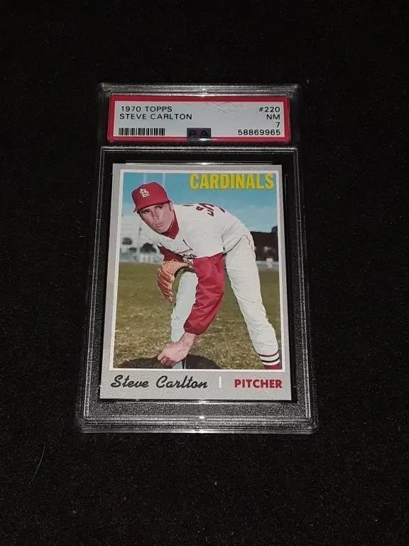 1970 Topps Steve Carlton PSA 7