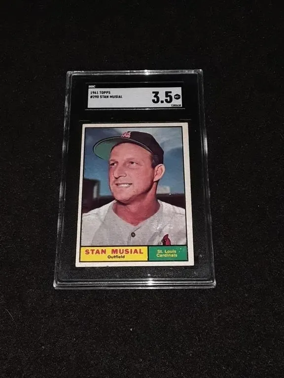 1961 Topps Stan Musial SGC 3.5
