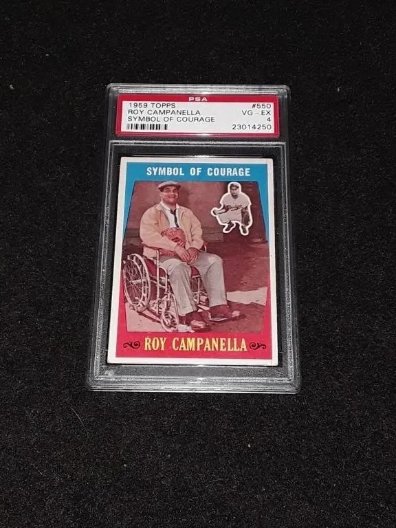1959 Topps Roy Campanella PSA 4