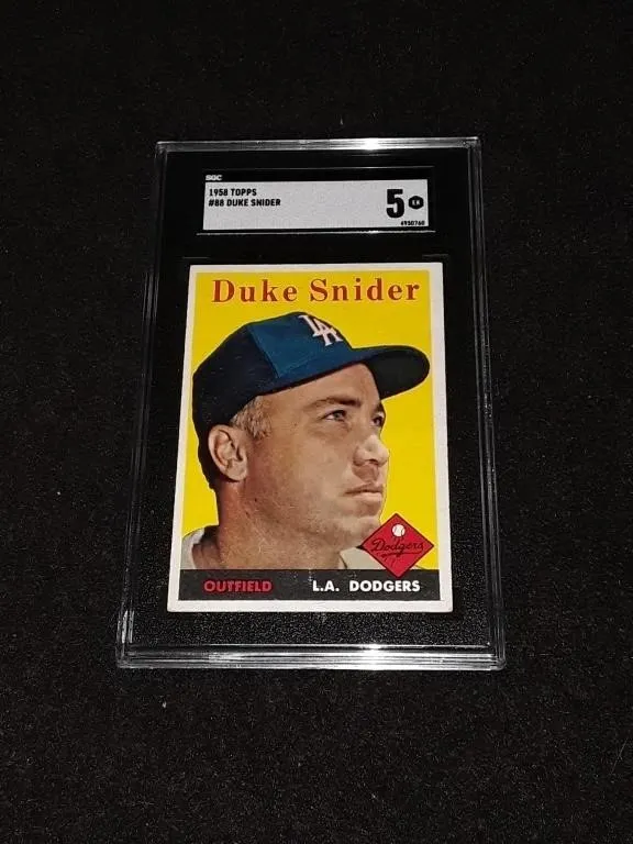 1958 Topps Duke Snider SGC 5