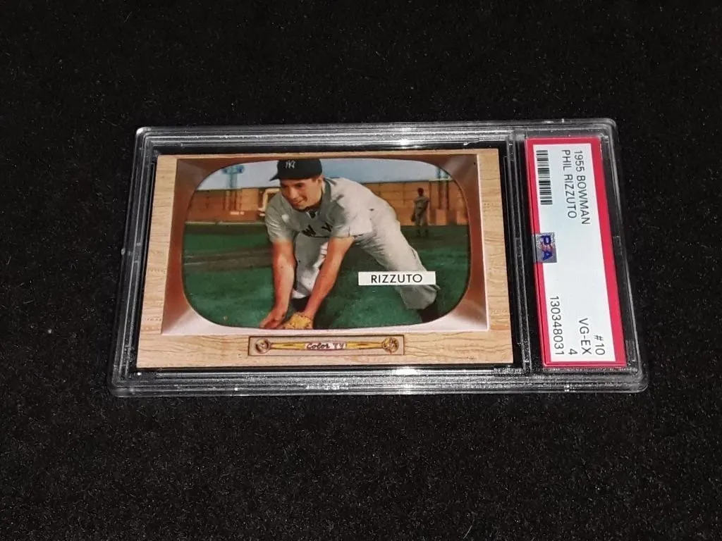 1955 Bowman Phil Rizzuto PSA 4