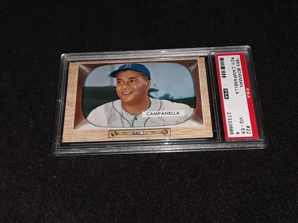 1955 Bowman Roy Campanella PSA 4