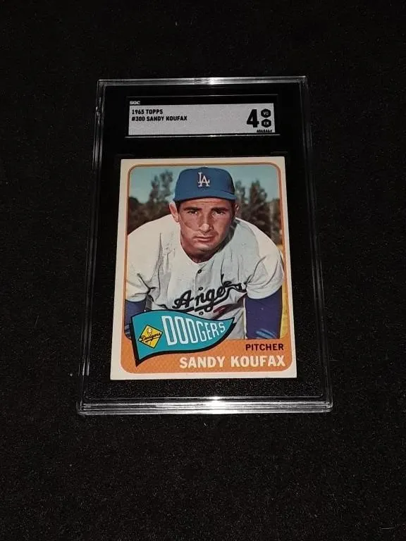 1965 Topps Sandy Koufax SGC 4