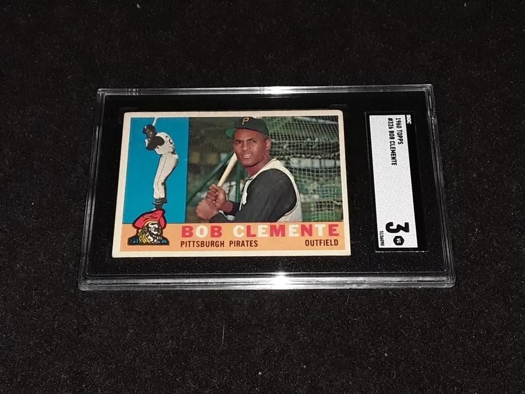 1960 Topps Roberto Clemente SGC 3