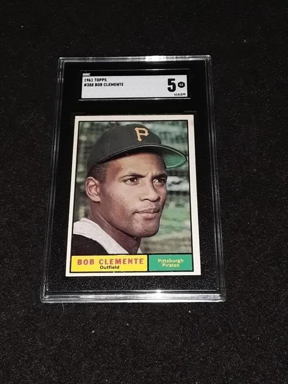1961 Topps Roberto Clemente SGC 5