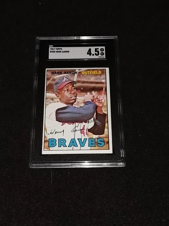 1967 Topps Hank Aaron SGC 4.5