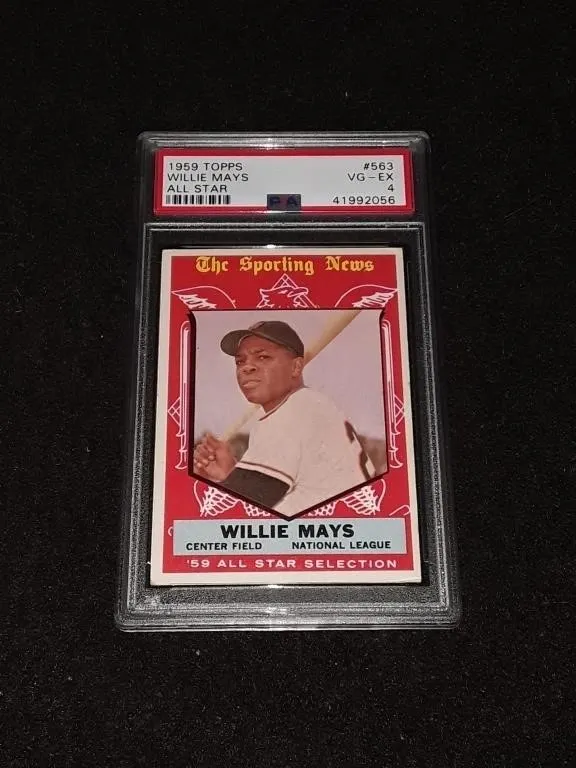 1959 Topps Willie Mays PSA 4 All-Star