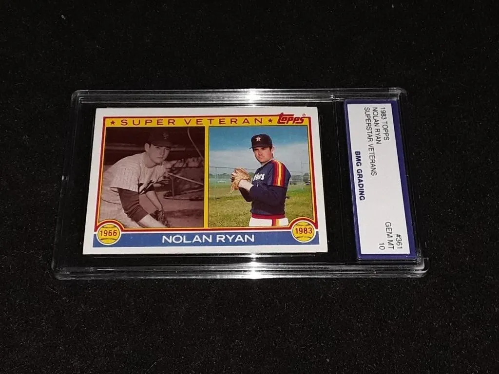 1983 Topps Nolan Ryan GEM MT 10