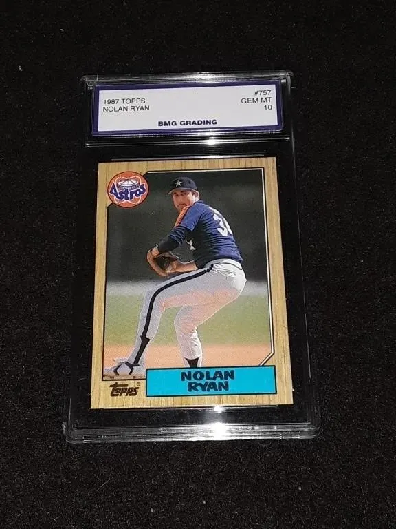 1987 Topps Nolan Ryan GEM MT 10