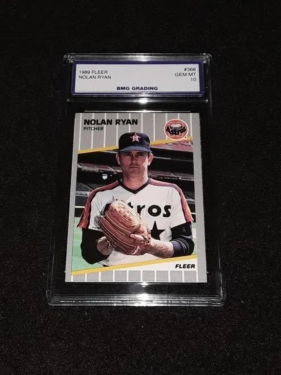 1989 Fleer Nolan Ryan GEM MT 10