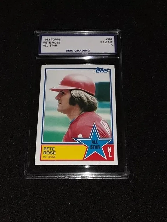 1983 Topps Pete Rose GEM MT 10 All-Star