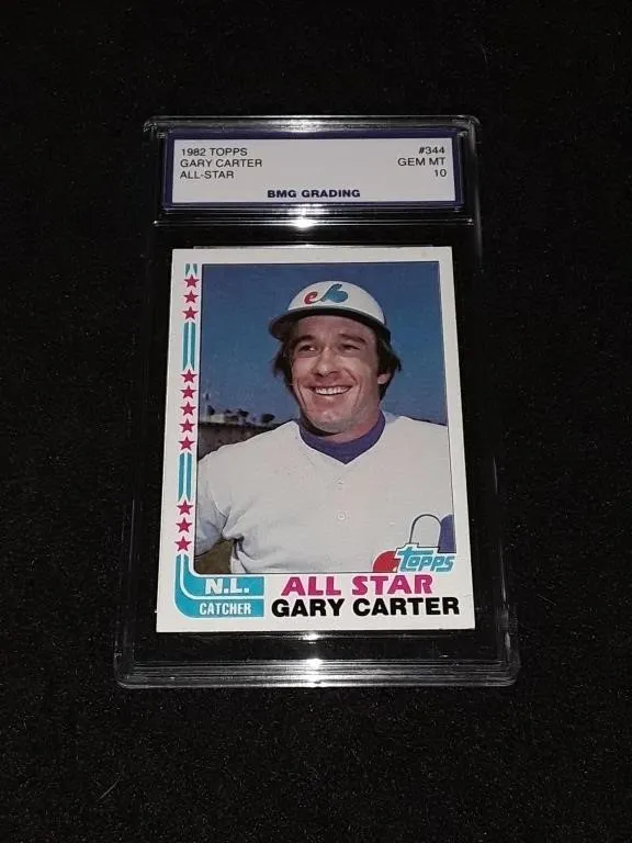 1982 Topps Gary Carter GEM MT 10 All-Star