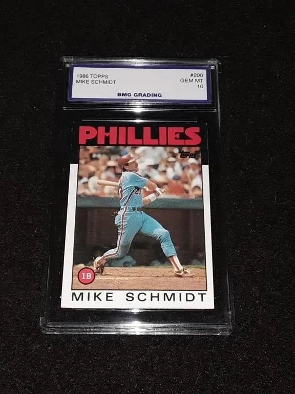 1986 Topps Mike Schmidt GEM MT 10