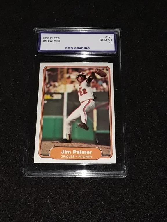 1982 Fleer Jim Palmer GEM MT 10