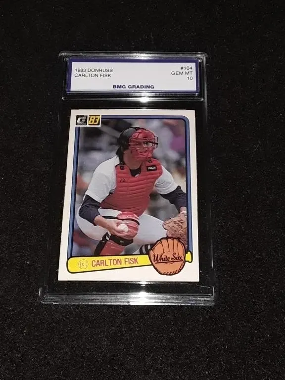 1983 Donruss Calrton Fisk GEM MT 10