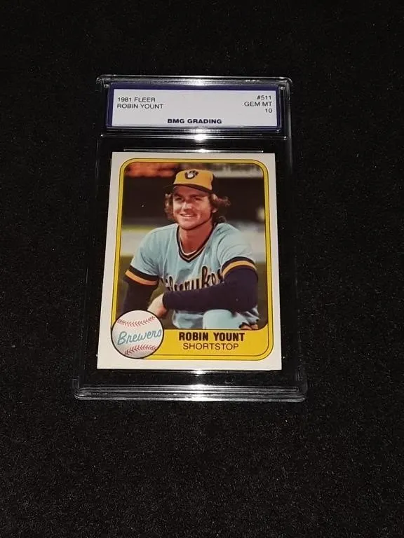 1981 Fleer Robin Yount GEM MT 10