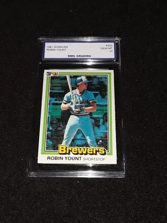 1981 Donruss Robin Yount GEM MT 10