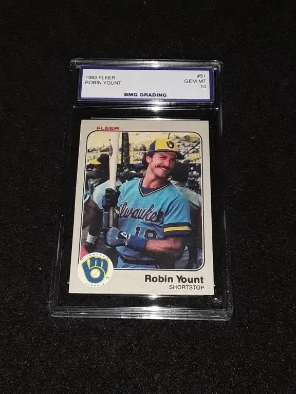 1983 Fleer Robin Yount GEM MT 10