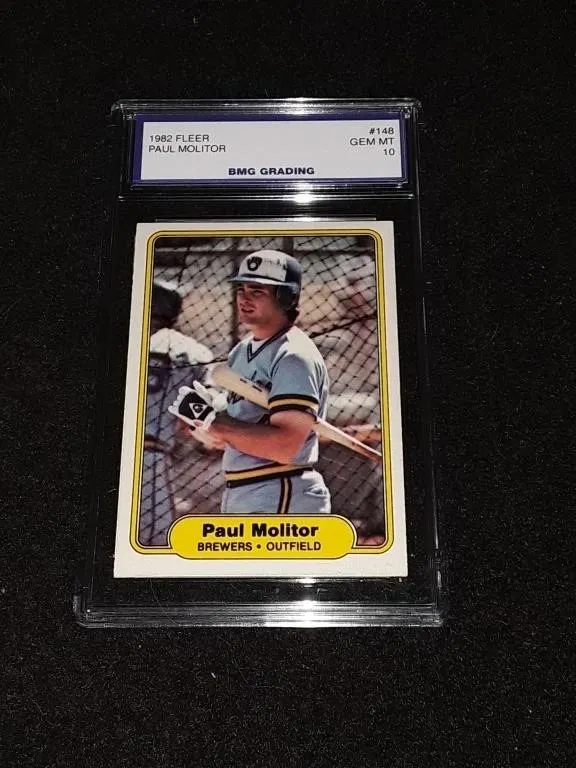 1982 Fleer Paul Molitor GEM MT 10