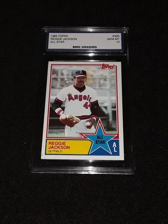 1983 Topps Reggie Jackson GEM MT 10 All-Star