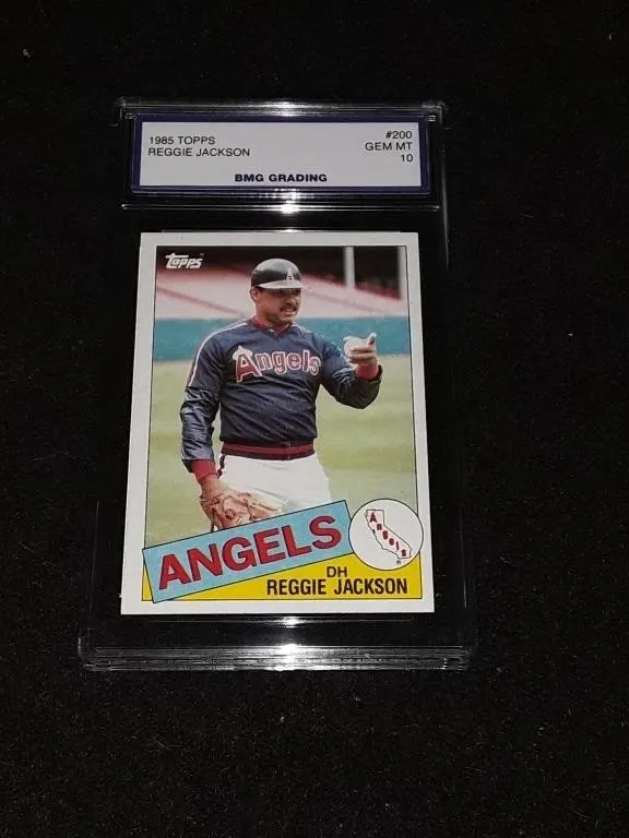 1985 Topps Reggie Jackson GEM MT 10