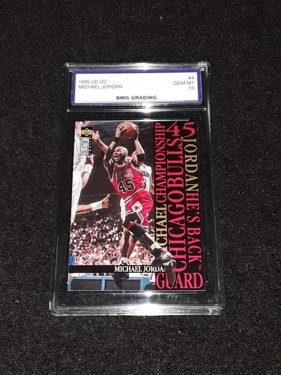 Michael Jordan 1995 UD CC #4 GEM MT 10