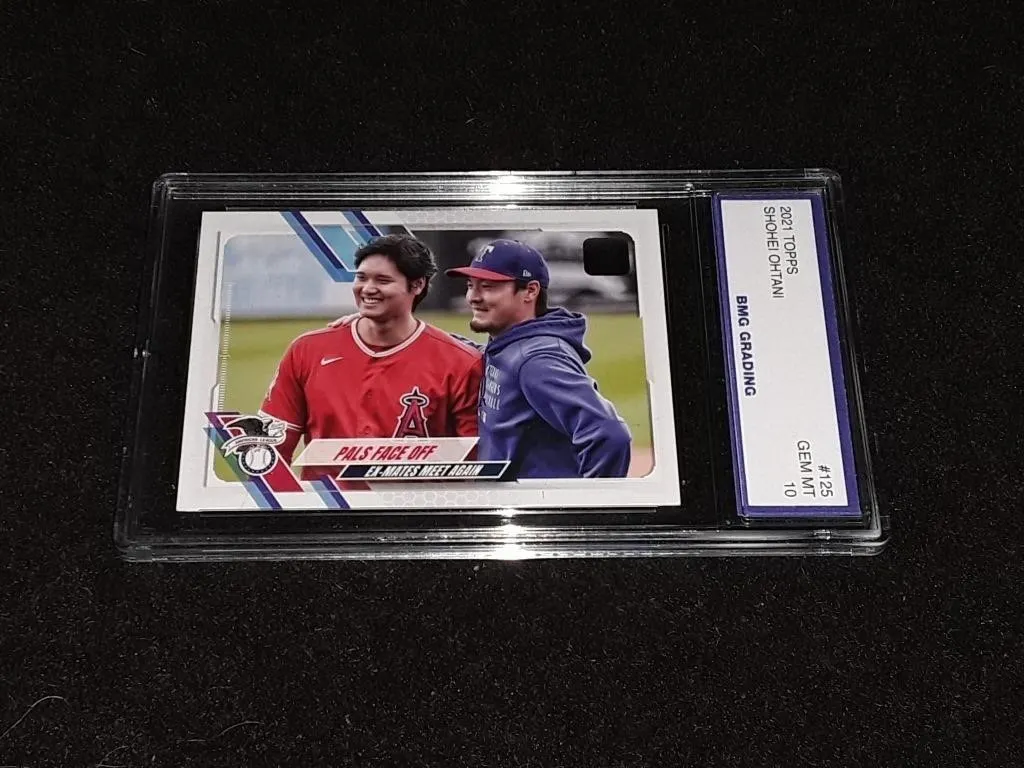 Shohei Ohtani 2021 Topps Pals Face Off GEM MT 10