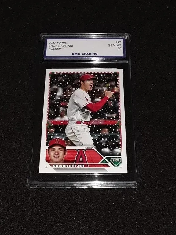 Shohei Ohtani 2023 Topps Holiday GEM MT 10