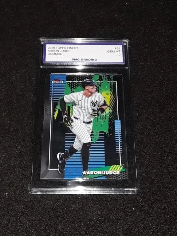 Aaron Judge 2026 Topps Finest Common GEM MT 10