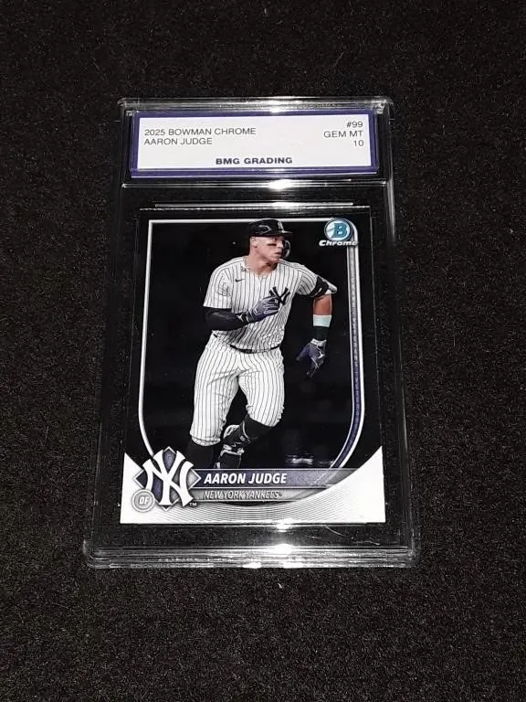Aaron Judge 2025 Bowman Chrome #99 GEM MT 10