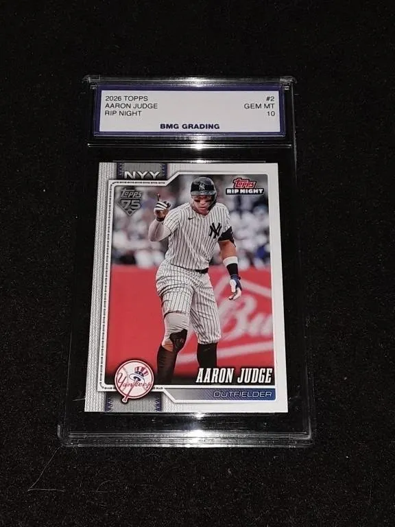 Aaron Judge 2026 Topps RIP Night GEM MT 10