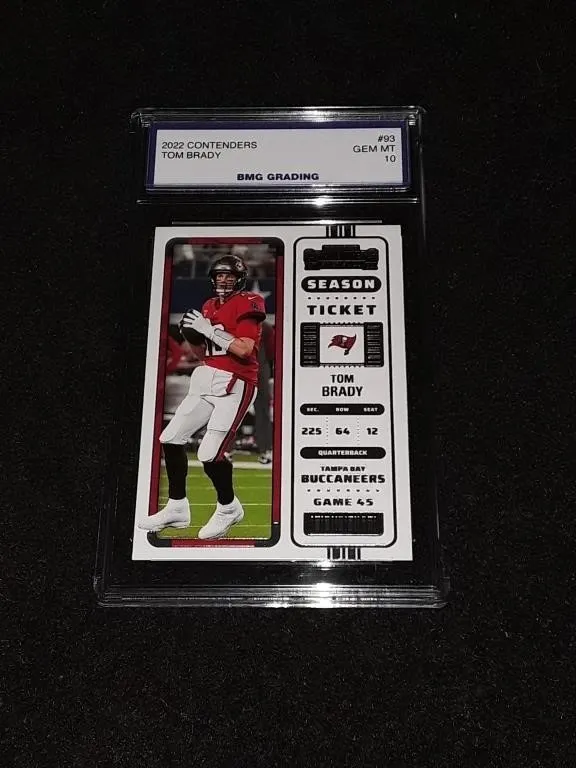 Tom Brady 2022 Contenders GEM MT 10