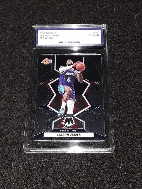 Lebron James 2022 Mosaic Team USA GEM MT 10