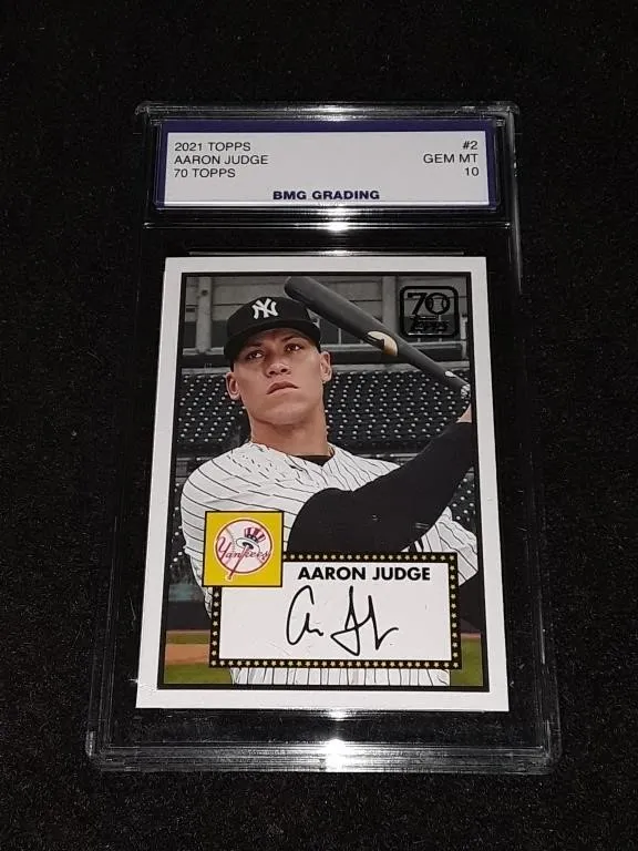Aaron Judge 2021 Topps 70 Topps GEM MT 10